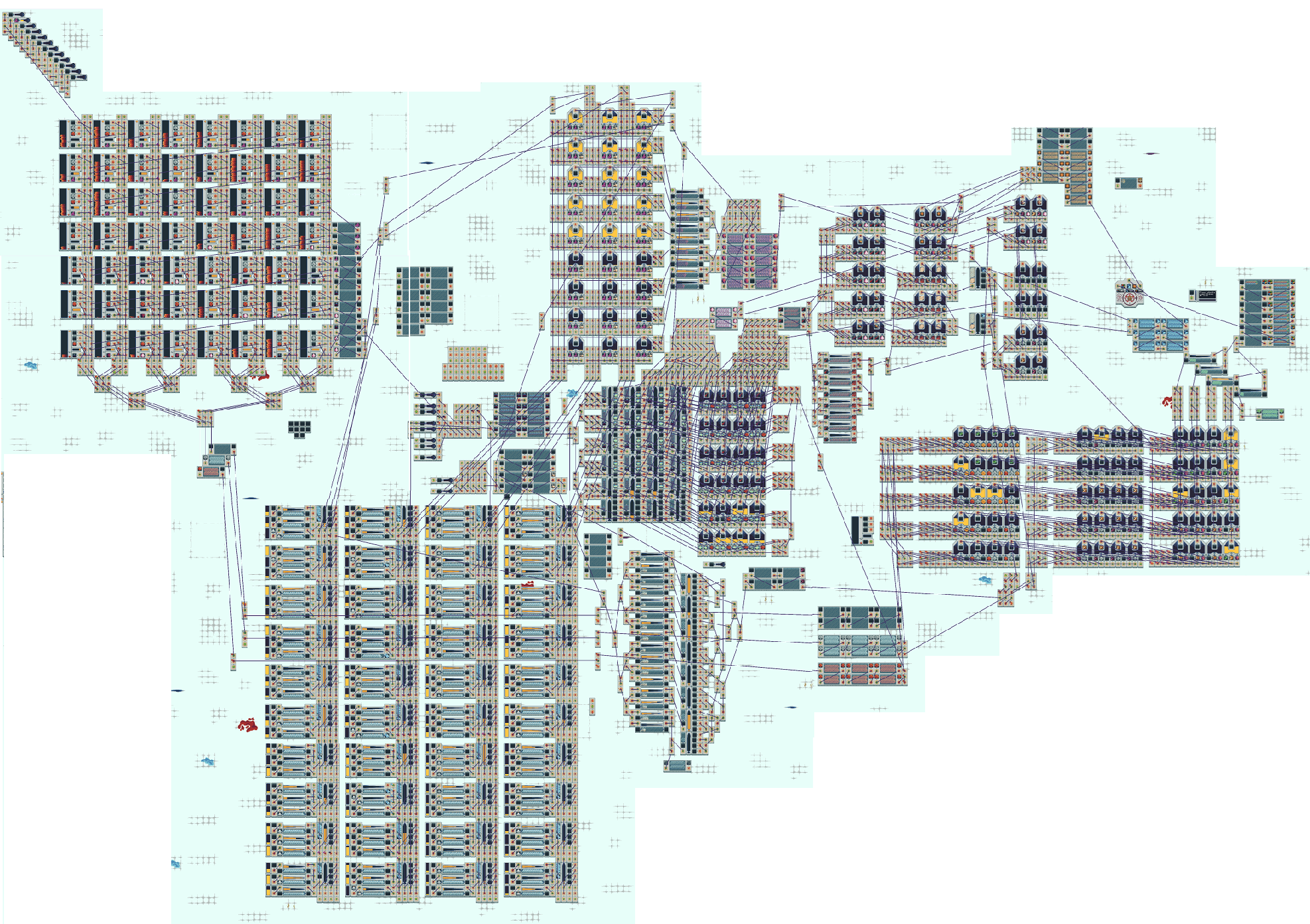 Immortality Factory gameplay screenshot showing magical factory building and immortality research management interface
